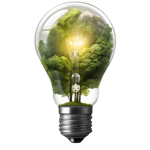 Symbol für unsere nachhaltigen Bemühungen