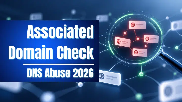 Associated Domain Check visualisiert mit verbundenen Domains